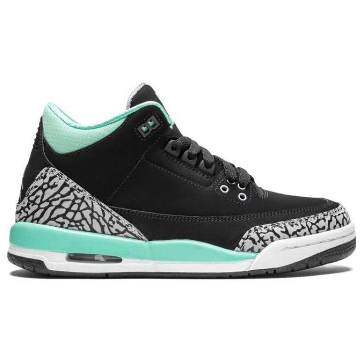 New Jordan 3 Retro Bleached Turquoise Mint GS 441140-045