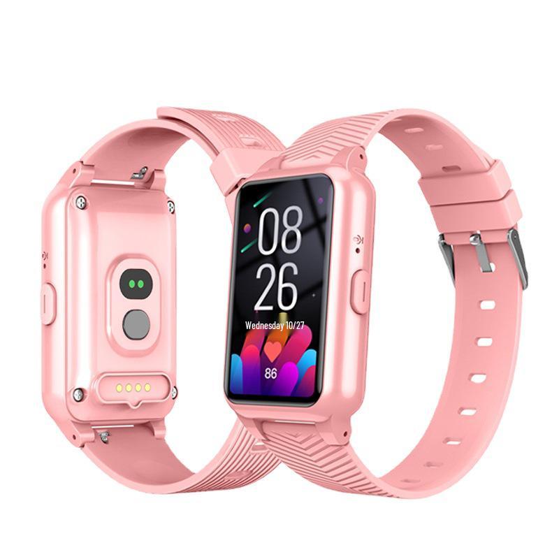 Smartwatch z GPS 4G dla seniorów z monitorowaniem tętna, ciśnienia krwi i temperatury ciała