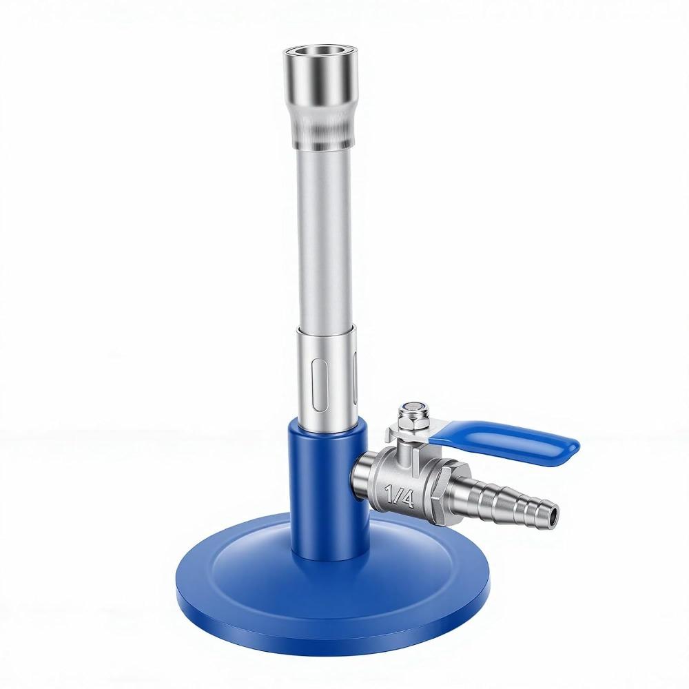 1200 Threaded Needle Valve Gas Burner Flame Control Flame Stabilizer For Laboratory