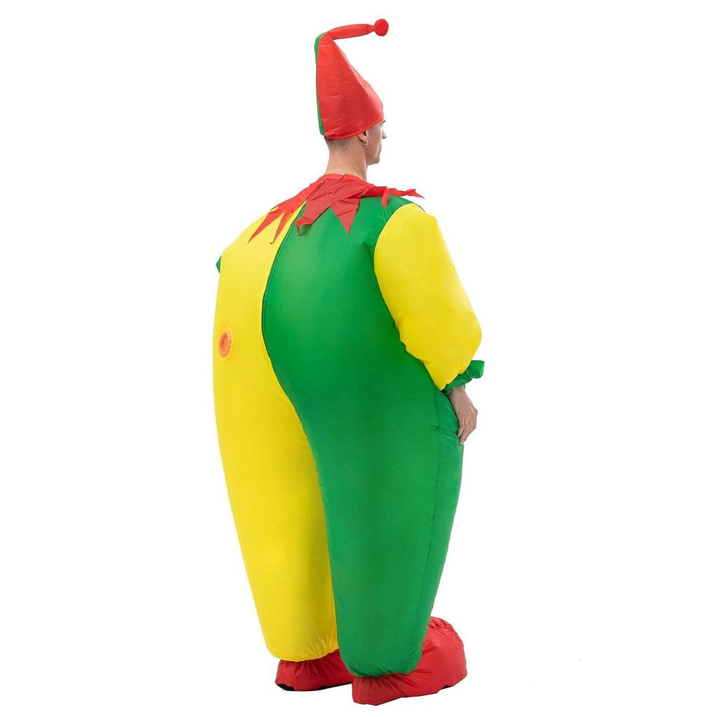 Halloween Carnival Party Clown Inflatable Costume, Adult