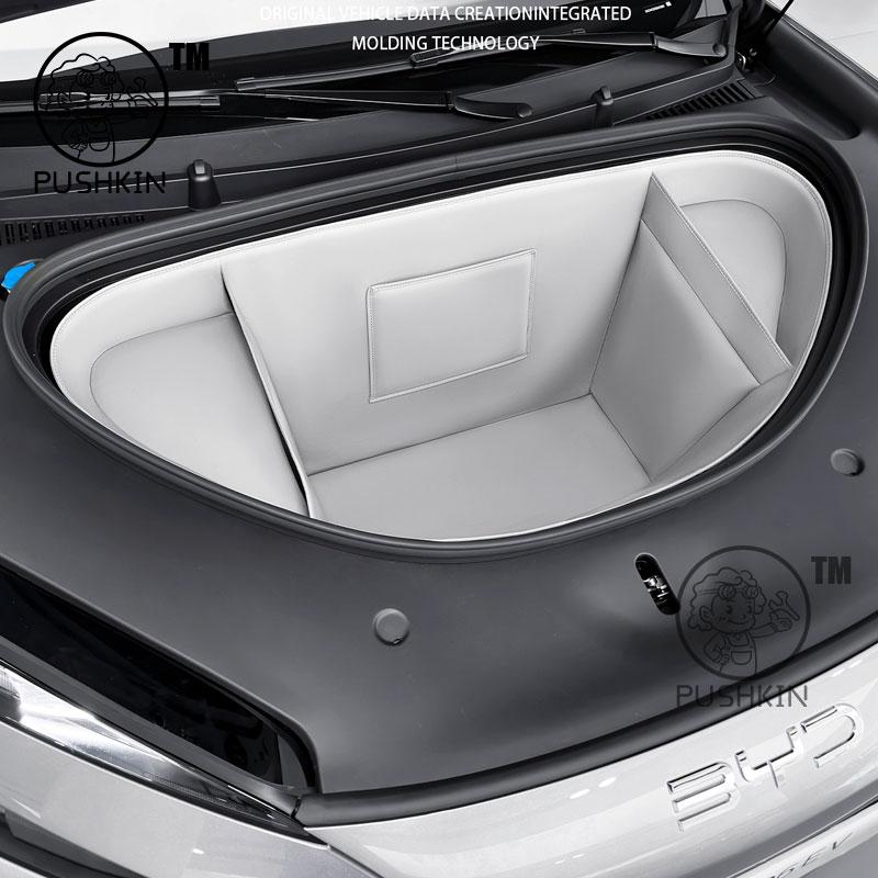 For BYD Sealion 06 EV 2025 2026 Front Trunk Storage Organizer Engine Compartment Storage Bag Storage Mat Car Accessories