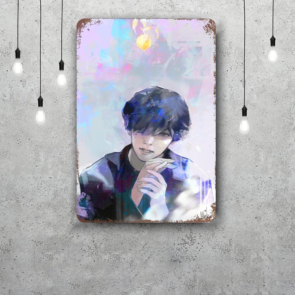 Kenshi Yonezu Classic Poster Rusty Metal Plaque Retro Decorative Plate Bar Man Cave Garage Club Metal Sign Wall Decoration