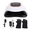 UV LED Nail Lamp 3 Timer Settings Auto Off Professional UV Nail Dryer with Gloves for Gel Nail Polis
