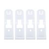 4pcs Headlight Retaining Clips 68050777AA Replacement for Ram 1500 2500 3500 4500 5500