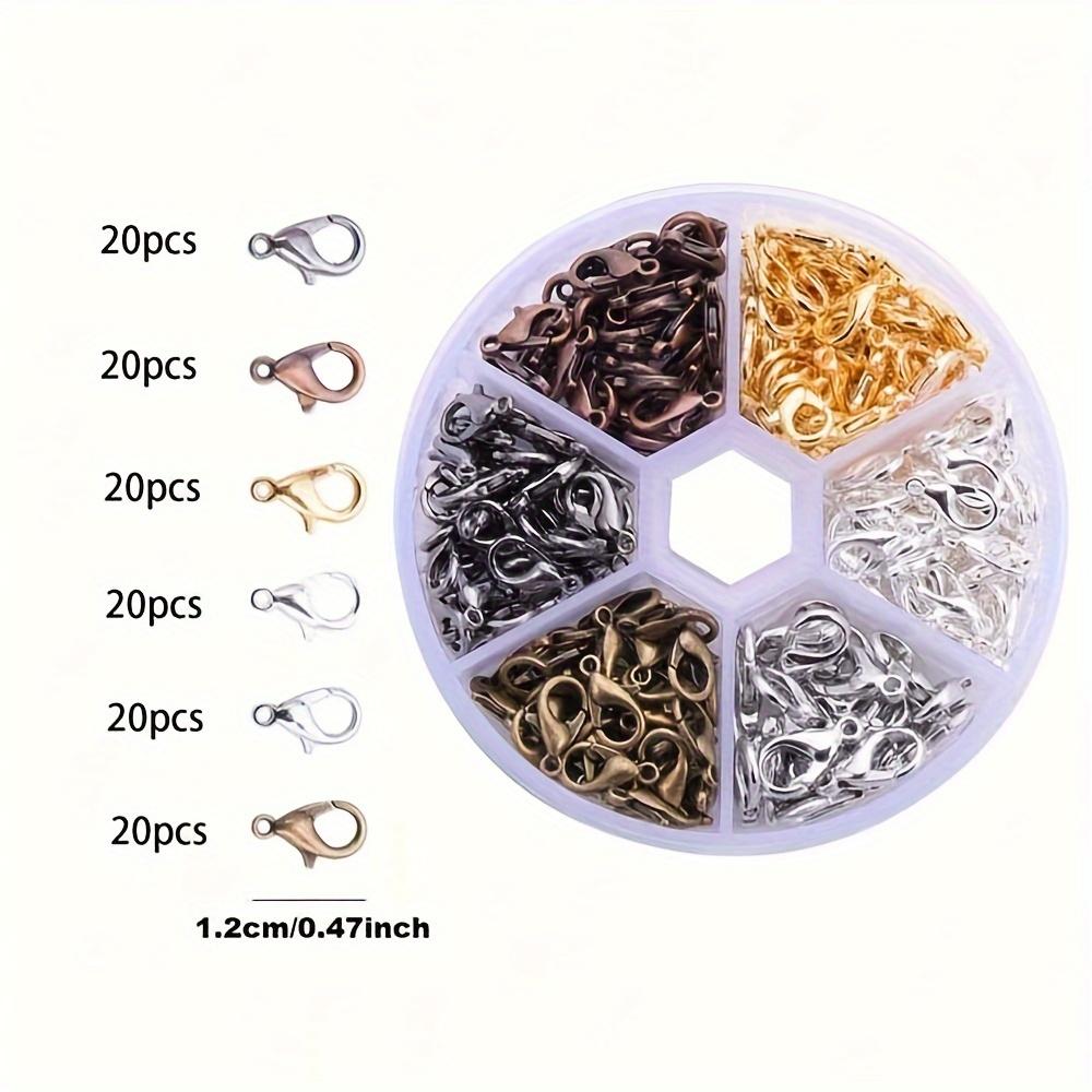 1/2/3 Sets, Simple and Durable, 6 Classic Colors, Lobster Buckle, DIY Bracelet, Necklace, Foot Chain, Keychain, Phone Chain, End Connector