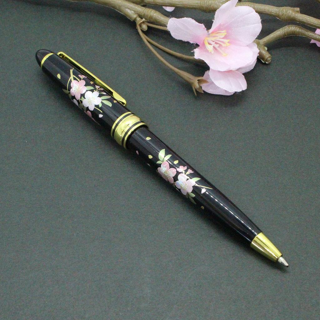 Modern Ballpoint Cherry Blossom Maki-e Pen