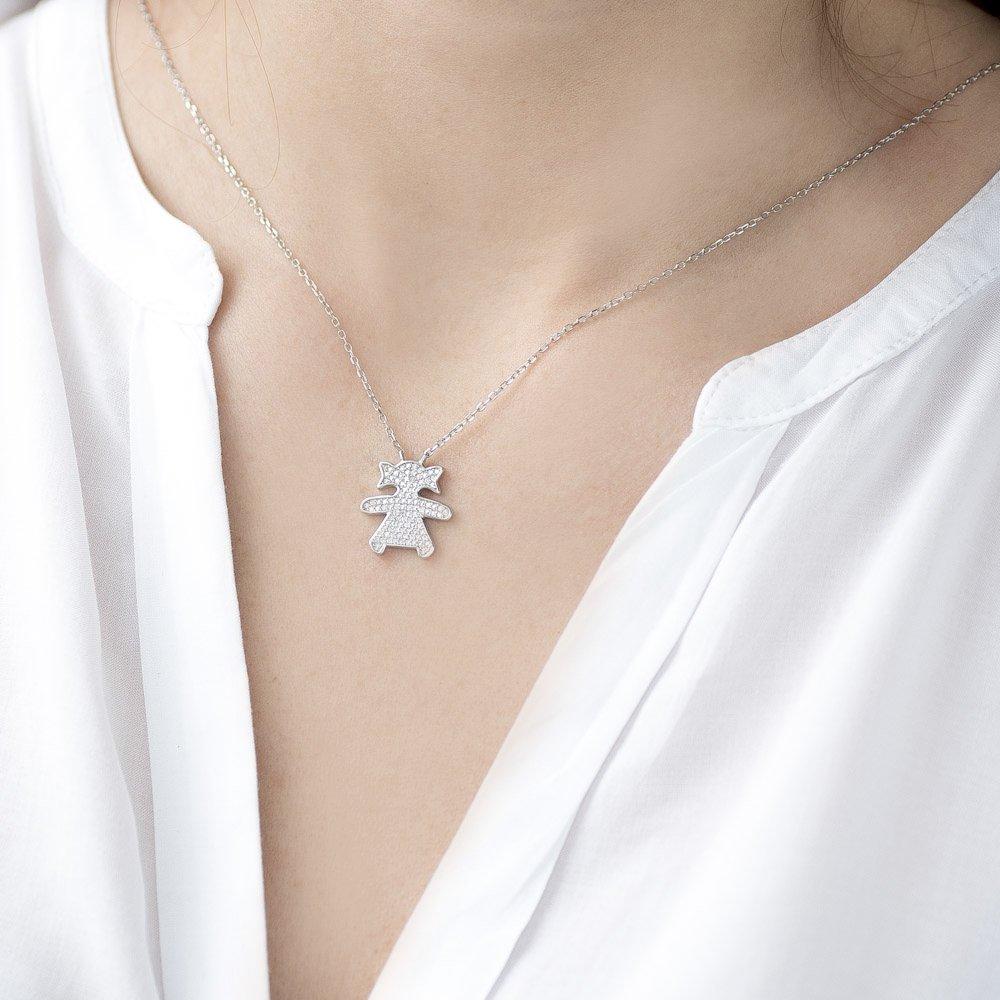 

Срібна каблучка з фіанітами Oniks 45 срібний