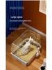 Extra-Large Fully Enclosed Cat Litter Box with Drawer and Anti-Splash Design