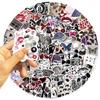 50/100/150PCS Retro Downtown Girls Aesthetics Cartoon Graffiti Stickers Phone Guitar Laptop Suitcase Waterproof Sticker Kids Toy