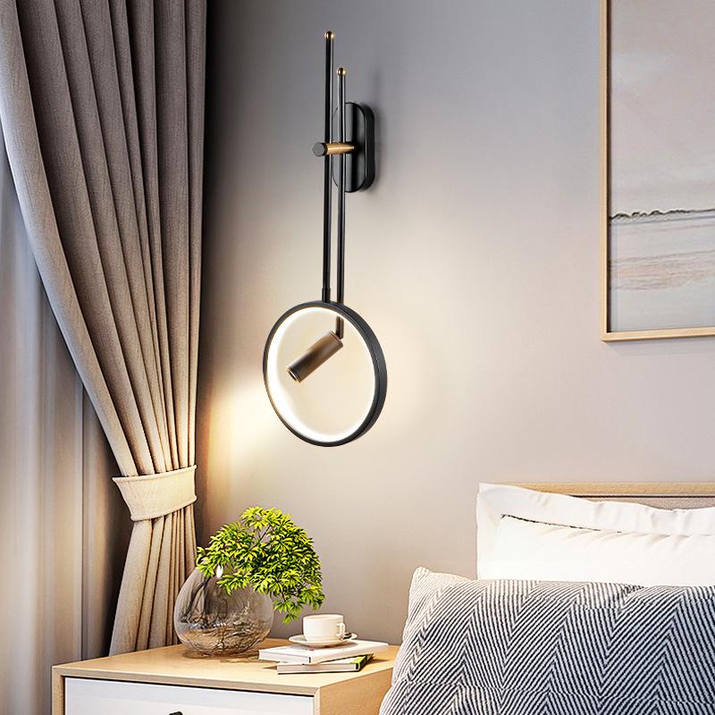 Minimalist Luxury Bedside Wall Sconce for Bedroom and Living Room