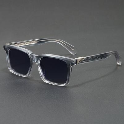 New Men's Advanced Sunglasses Unisex Square Plastic Frame Trendy Classic Sunglasses For Outdoor Travel UV Protection Accessories