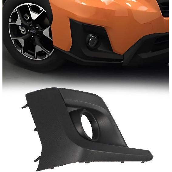 FASTCHE Fog Light Bezel for Subaru Crosstrek 2018 2019 2020 Front Bumper Driving Lamp Trim Cover w/Fog Light Hole Replacement OE # 57731FL092 (RH