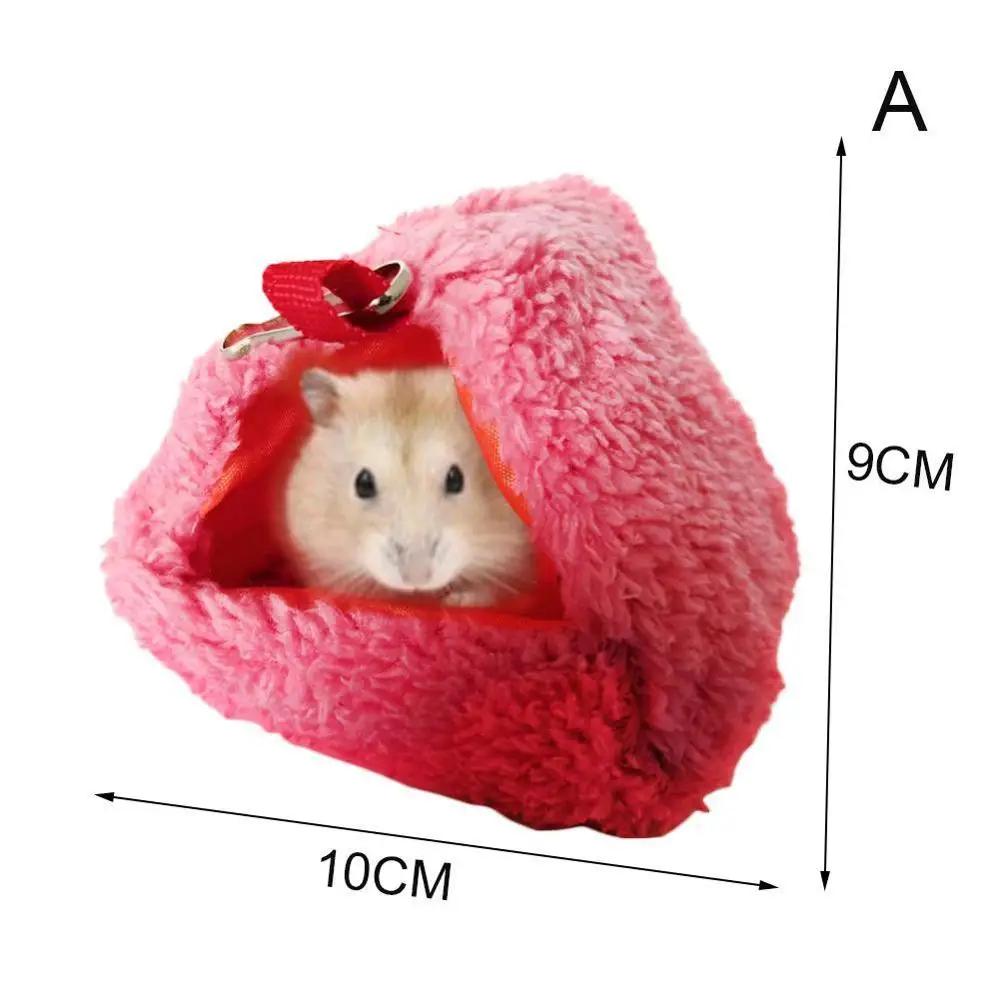 

Small Pet Warm Tunnel Hammock Hanging Bed Ferret Rat Hamster Bird Squirrel Shed Cave Hut Hanging Cage Pet Birds Parrot Supplies