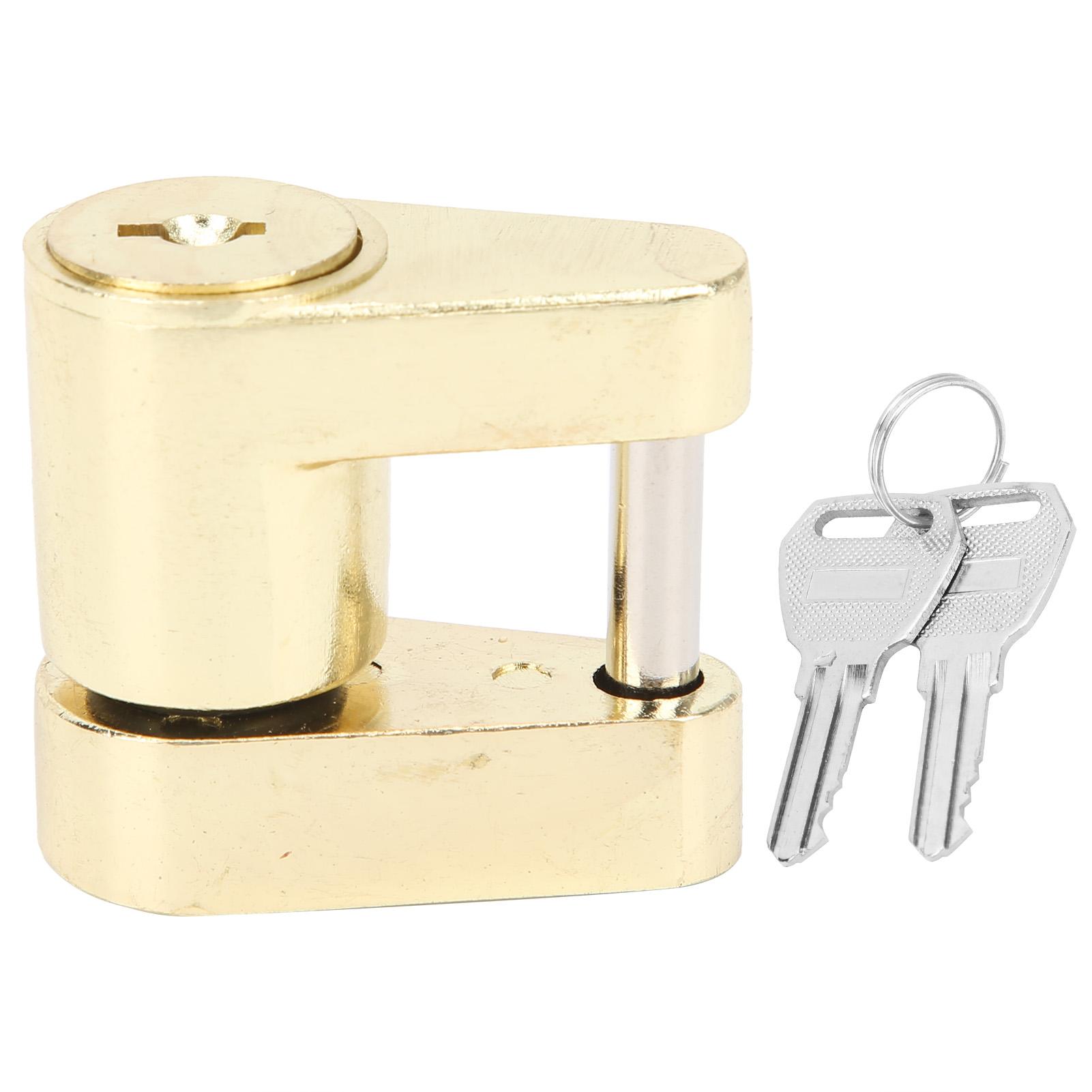 

Замок для прицепа Маленький размер Противоугонное устройство защиты Универсальный для автомобиля, дома на колесах