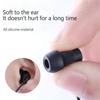 Silicone In-ear 3.5mm Jack Wired Earphones Handsfree With Cable Earbuds In-line Control Headset With Mic