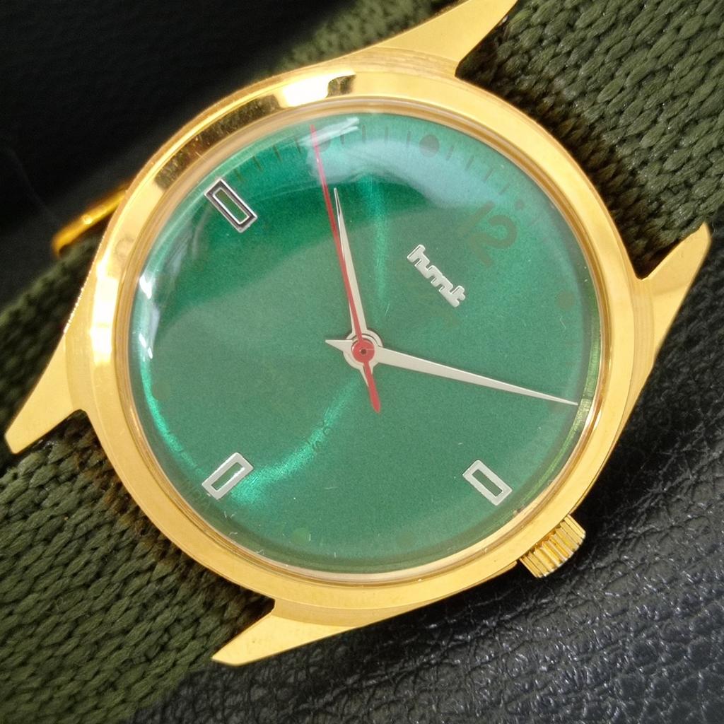 

HMT PILOT ВИНТАЖНЫЕ МУЖСКИЕ ЧАСЫ С ЗЕЛЕНЫМ ЦИФЕРБЛАТОМ С РУЧНЫМ ЗАВОДОМ a702080-5 R208-a702080