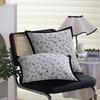 French Floral Pillow Living Room Sofa B&B Hotel Model Room Black and White Cushion Pillow Case