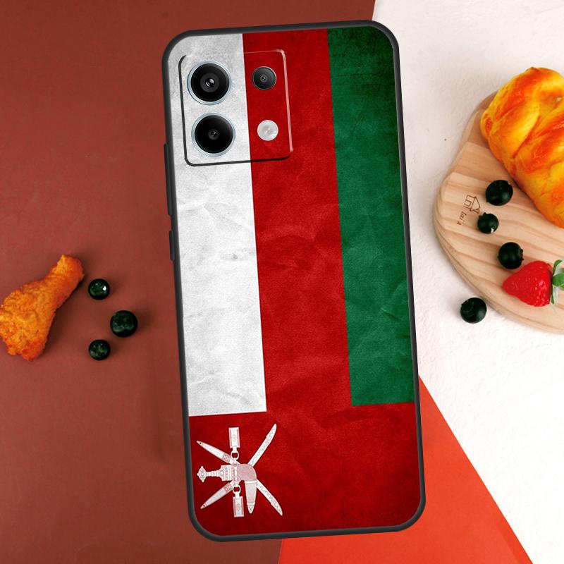 Oman Flag Case For Xiaomi Redmi Note 14 9 10 11 12 13 Pro 9S 10S 11S 12S Redmi 13C 10C 12C 14C Coque