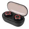 TWS Mini Bluetooth Wireless Headphone Magnetic Charging Binaural Call Sports EarphoneBlack
