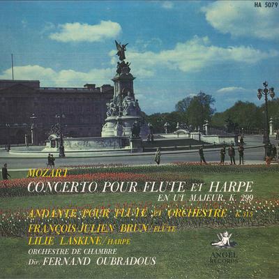 LP Record FRANCOIS JULIEN BRUN (FLUTE), LILY  - Mozart : Concerto Pour Flute Et Har HA5079 ANGEL Japan Classical Used