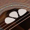 6Pcs 0.3mm Stainless Steel Guitar Picks - Durable Metal Plectrums for Acoustic/Electric Guitar, Ukulele & Bass, Precision ZSY