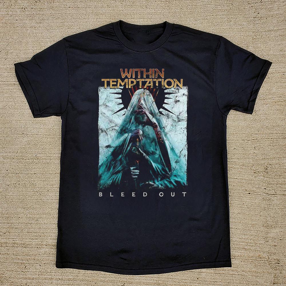 Within Temptation Bleed Out Album 2024 T Shirt Full Size S to 5Xl  BT1060 Unisex T-Shirt XL