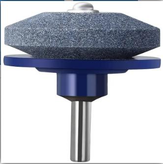 Electric Lawn Mower Sharpener Wear-Resistant Grinding Head Whetstone Sander for Home Garden Tool Maintenance