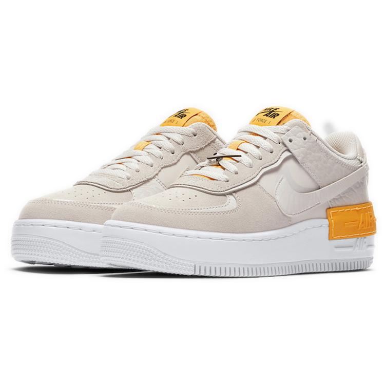 Nike Air Force 1 Low Shadow Grigio Vast Arancio Laser Donna CU3446-001