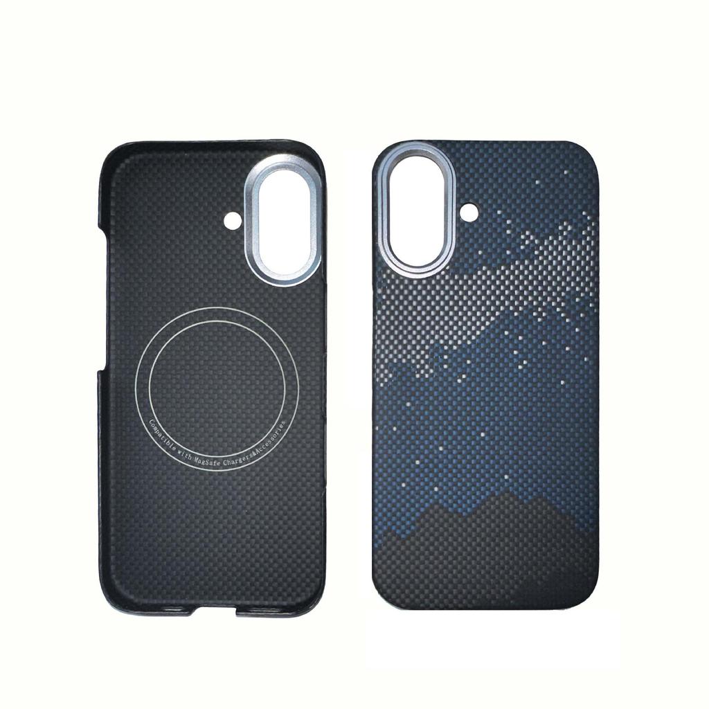 Nový ultra tenký magnetický kryt na telefon Apple 17 z kevlarového aramidového vlákna