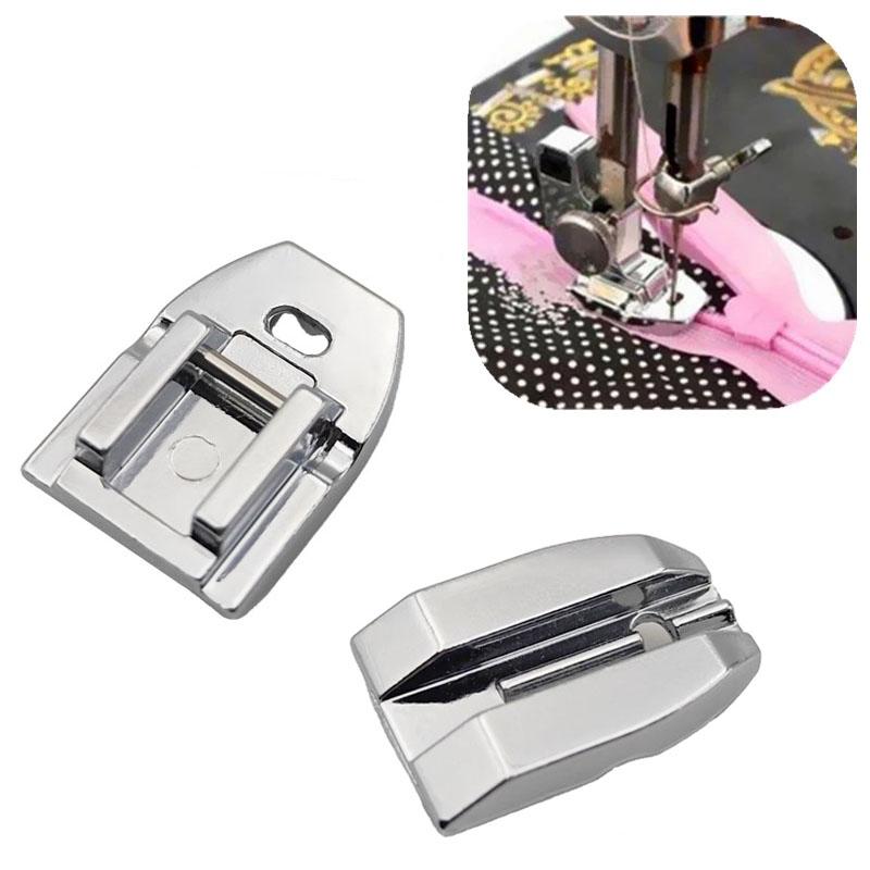 6 Style Zipper Sewing Machine Foot Invisible Zipper Foot Household Sewing Machine Parts For Brother Singer Janome Stitching Tool