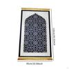 Muslim Prayer Rug Carpet Unique Nonslip Thick Ornament Cushion Mat Floormat for Travel
