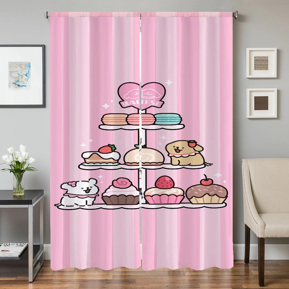 

Home Interior Curtains for Doors Cover Curtain for Bedroom Decoration Partition Black Out Curtains Blackout Curtain Room Kitchen W50xH70cmx2pcs-CL