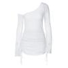 Women's Sexy Lace Dress Strap Mesh Tight Back Strap Short Dress Beach Dress