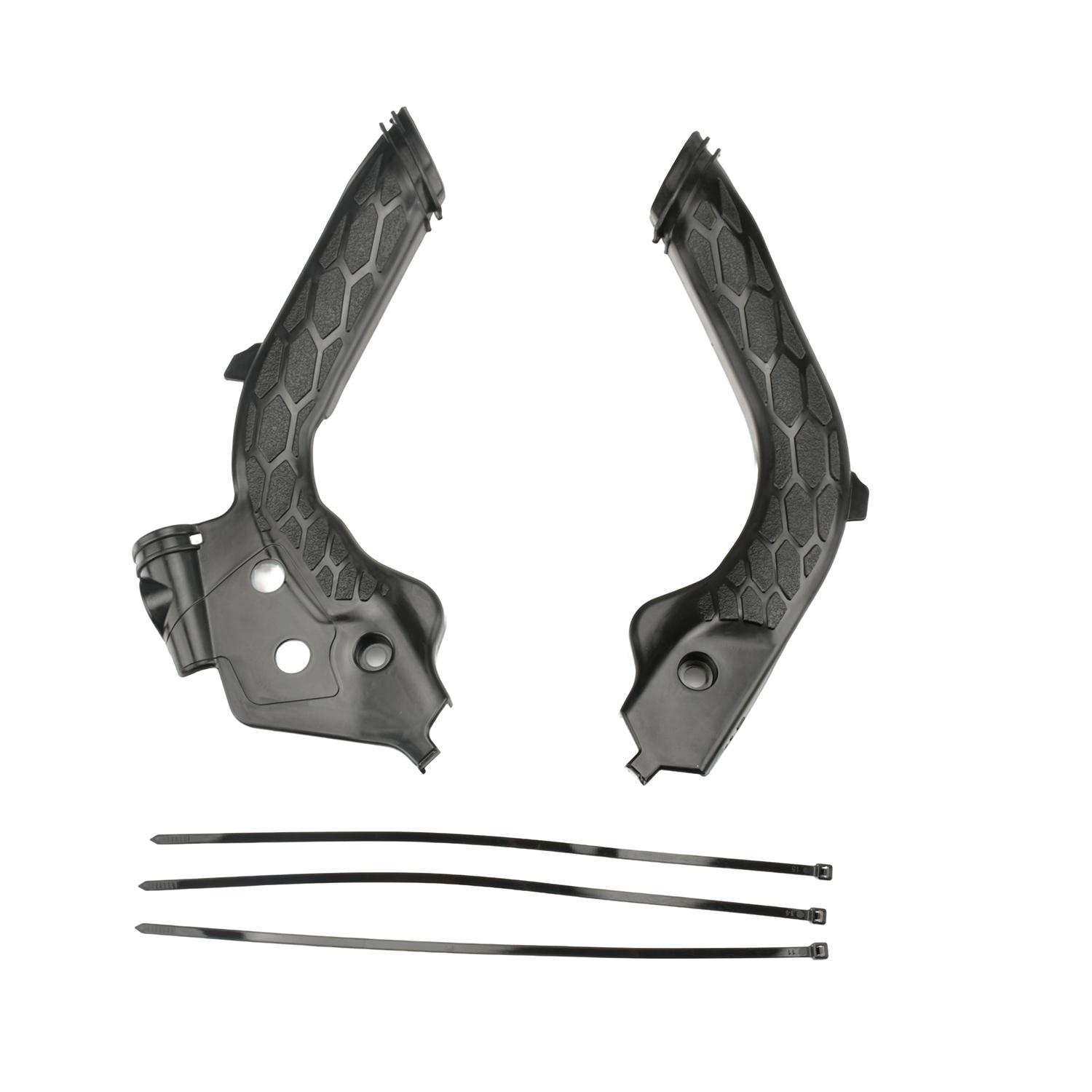 

Motorcycle Frame Side Fairing Guard Protection Cover For HUSQVARNA FC FE FX TC TE TX 125 250 300 350-501 19-22 For GAS GAS EX EC чёрный