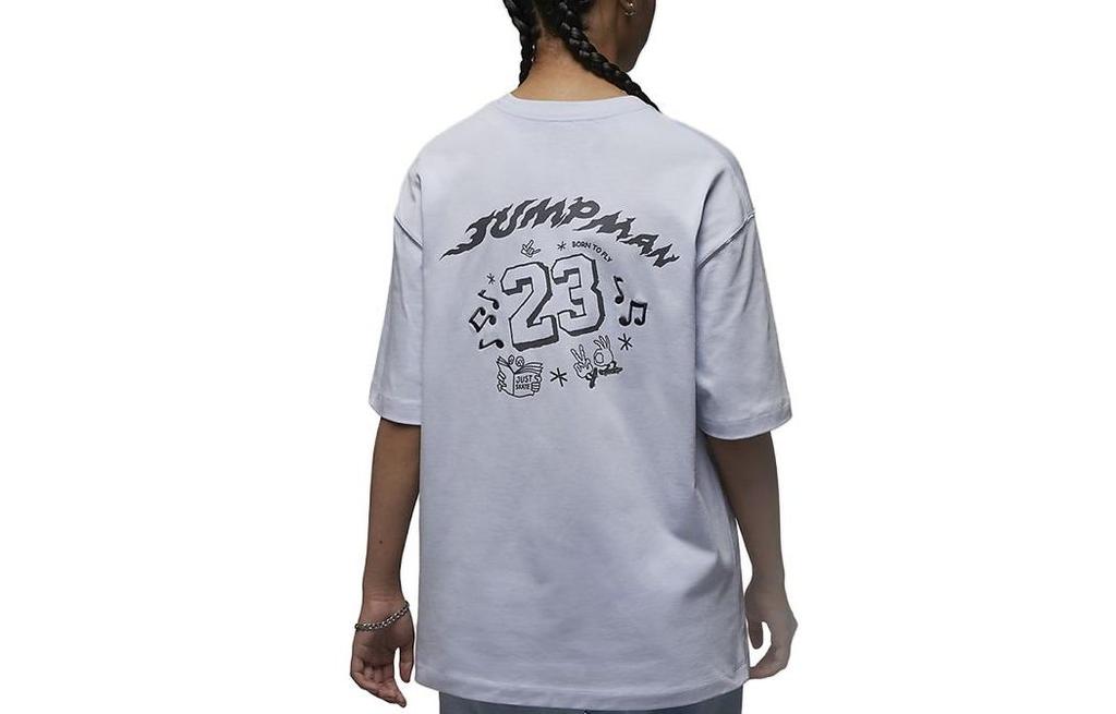 Jordan T Shirt Women's Light Purple FJ7710-085