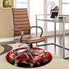 1pc Slam Dunk Anime Design Round Carpet - Perfect for Office Chair Mat