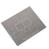 BGA Reballing Stencil Template Stainless Steel Portable High Temperature Resistant Reballing Rework