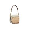 Coach Kleo 23 Saddle Buckle Flap Shoulder Bag Women shoulder bag White Beige CA166-IMOTV