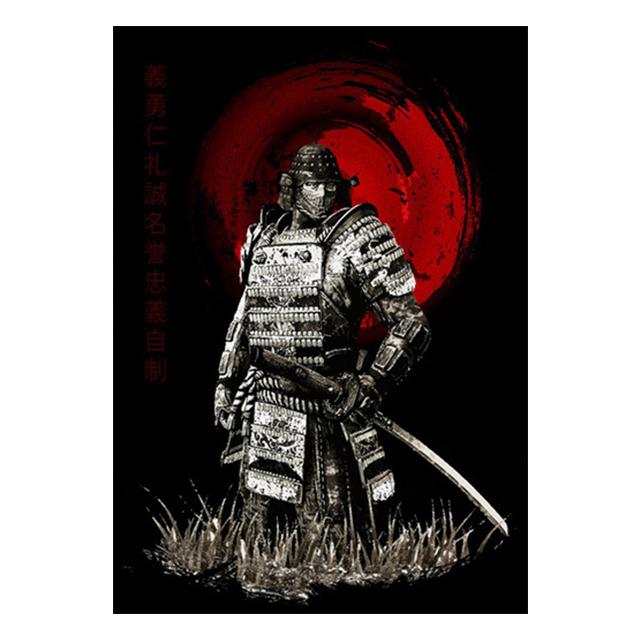 Japonský starověký vojenský velitel plakát vinobraní malba na plátně nástěnná malba v domácí výzdobě obývacího pokoje bez rámečku