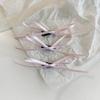 3Pcs Sweet Thin Silk Ribbon Bowknot Hair Clips  Cute Barrettes For Women Girls Colorful Lace Hair Clip Hair Accessories
