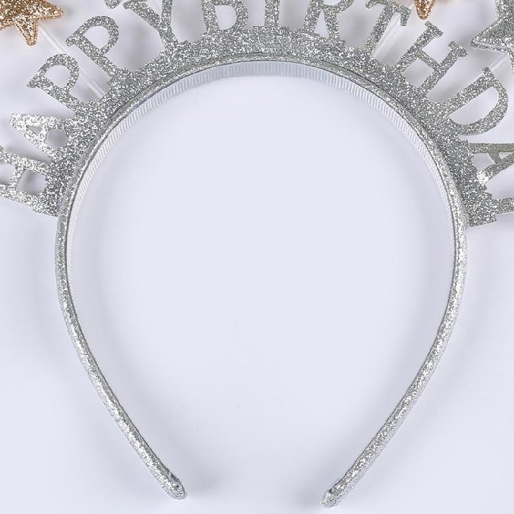 Trendy Star Headgear Headband Hair Decoration For Parties Weddings And Stage Acts Lightweight And Easy To Use