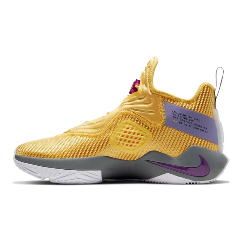 Nike LeBron Soldier XIV EP Lakers Basketball Sneakers CK6047-500
