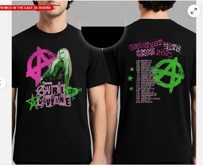 T-Shirt Avril Lavigne Greatest Hits Tour 2025