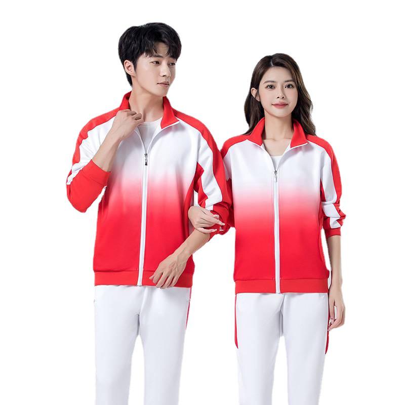 Unisex Sports Suit 2022: Spring/Autumn Loose Casual Wear, Kids' Long Sleeve Cardigan, Running Two-Piece Set