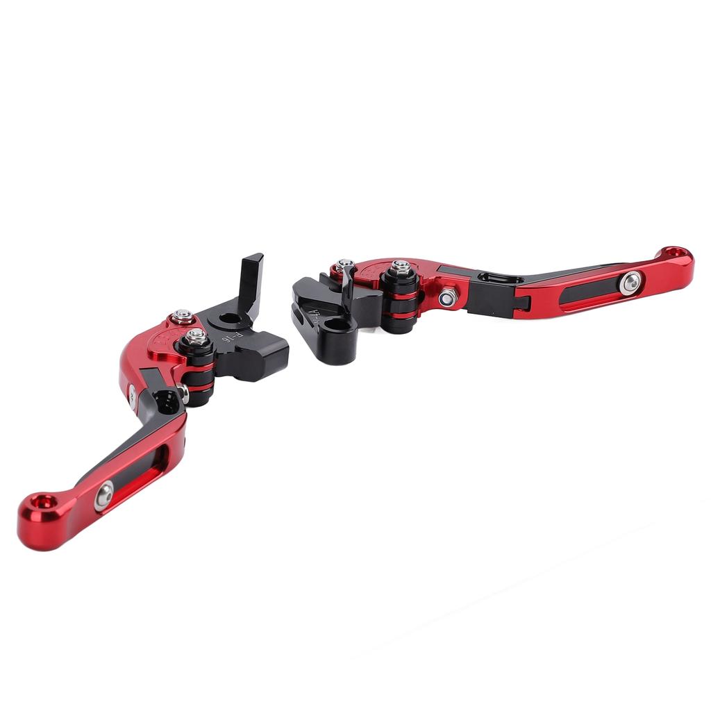 2 Pcs Foldable Clutch Brake Lever 6 Gear Adjustable Folding Brake Handle Lever for MSX 125 GROM 2014 To 2023