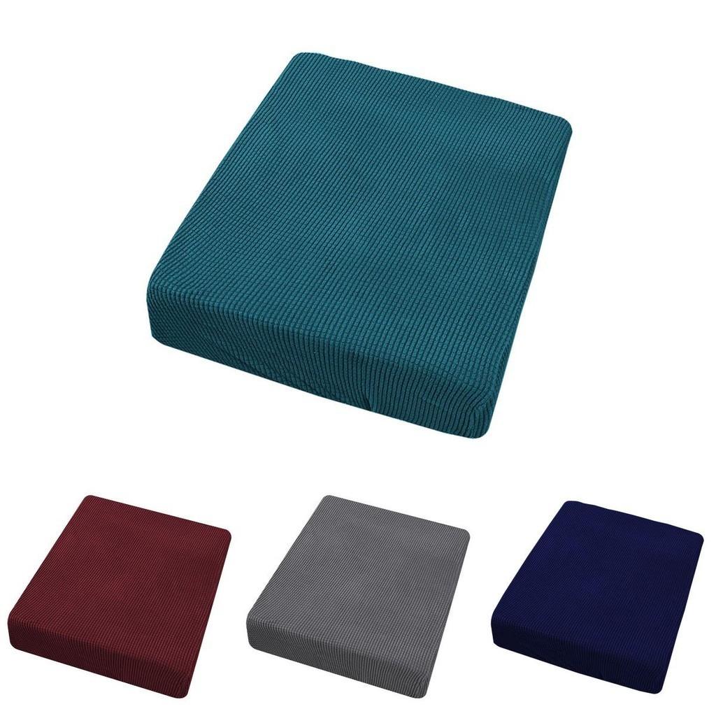 Stretchy Couch Seat Cushion Cover Soft Hand-feeling Easy To Fit Protector
