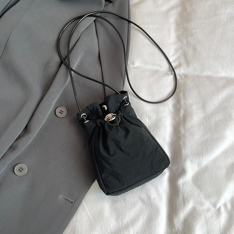 Trendy Korean Mini Nylon Bag Elegant Casual Soft-sided Shoulder Sling Bag