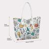 Fun Science Print Portable Tote Bag Daily Outdoor Carry Shoulder Bag 