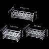 §Acrylic Glass Holder Display Rack Bar Wine Drinks Cup Storage Carrier Flight Tasting Serving Tray Double Row 6/8/12 Holes Cup