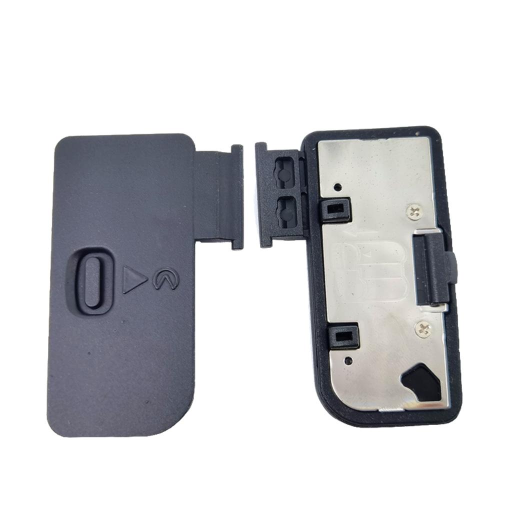 Battery Cover Lid Accessories Simple Repairing Components Repair Fittings Black Plastic Door Case Replacement for D500